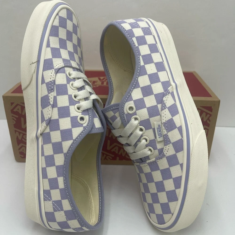 Vans WMNS Authentic Checkerboard Lilac Sneakers VN000BW5LLC Lavender